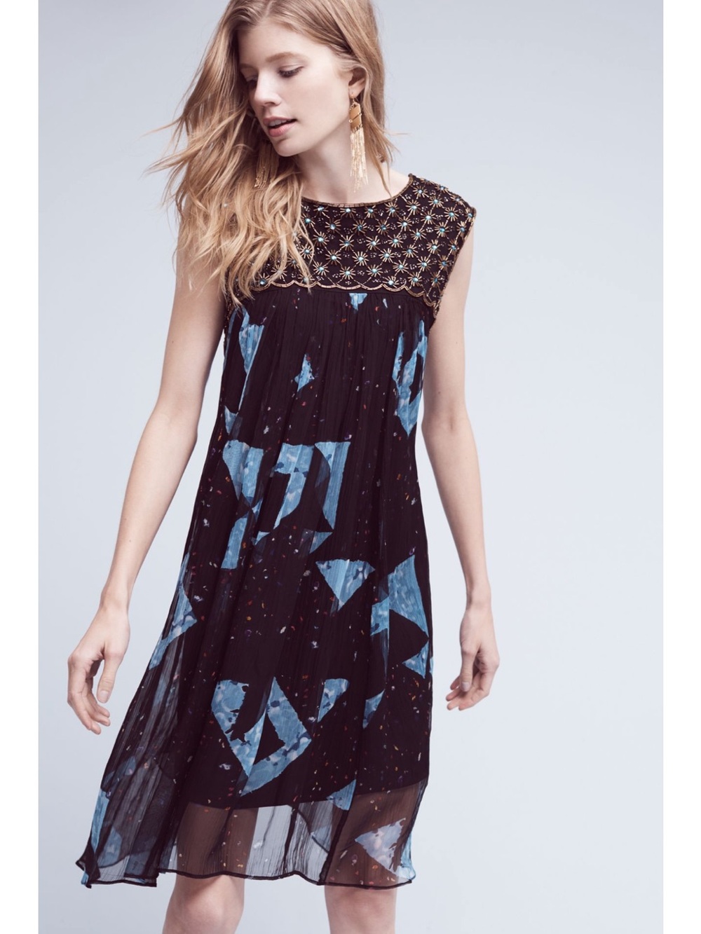 Anthropologie Moulinette Soeurs Lydia Swing dress. Size 8.
